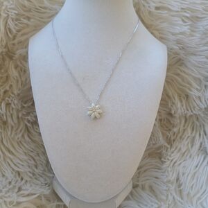 Swarovski Liddy Pendant White Rhodium-Plated- Excellent Condition